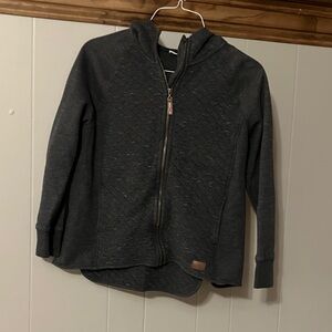 LL Bean quilted full-zip hoodie